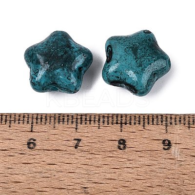 Picasso Opaque Glass Beads SEED-N012-08K-1