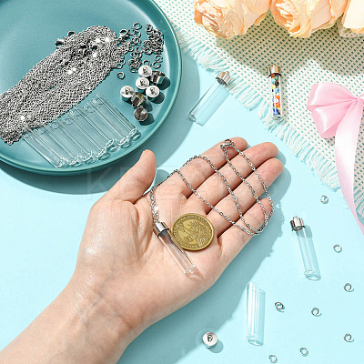 DIY Necklace Making Kits DIY-SC0030-96B-1