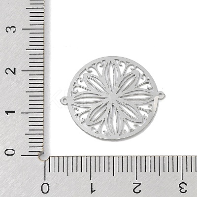 Tarnish Resistant 201 Stainless Steel Connector Charms STAS-K257-30P-1