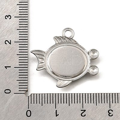 304 Stainless Steel Pave Natural Paua Shell Pendants STAS-C122-21E-01P-1