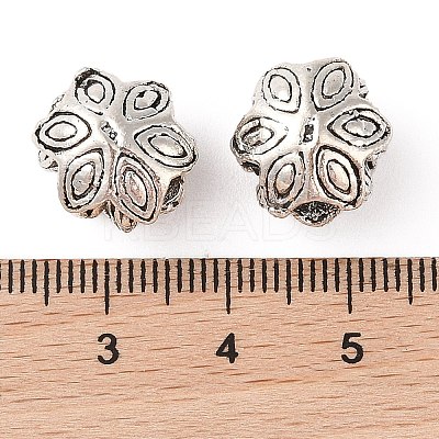 Tibetan Style Alloy European Beads FIND-C060-007AS-1