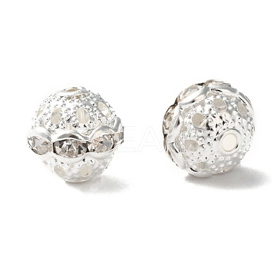 Brass Rhinestone Beads RB-H041-20-1