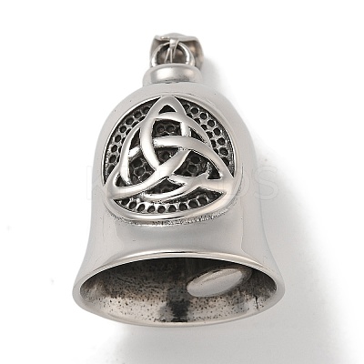 304 Stainless Steel Big Pendants STAS-Z097-01AS-04-1