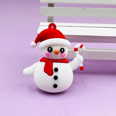 Christmas PVC Plastic Big Pendants LS-KY-D018-02C-1
