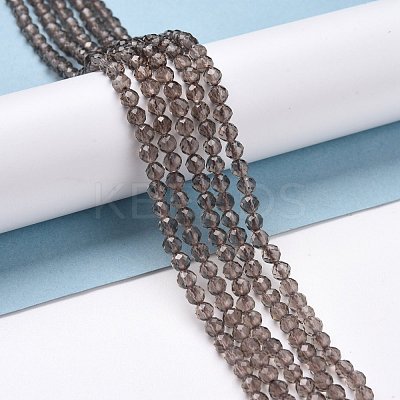 Natural Ice Obsidian Beads Strands G-D463-10C-1