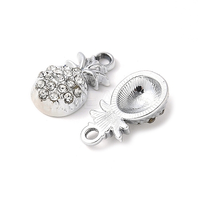 Alloy Crystal Rhinestone Pendants PALLOY-E775-21P-1