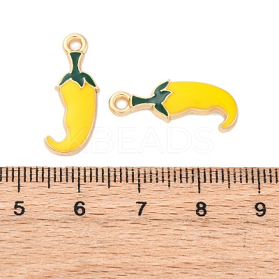 Alloy Enamel Pendants FIND-M060-23G-G01-1