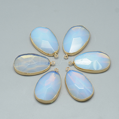 Opalite Pendants G-Q494-37B-1