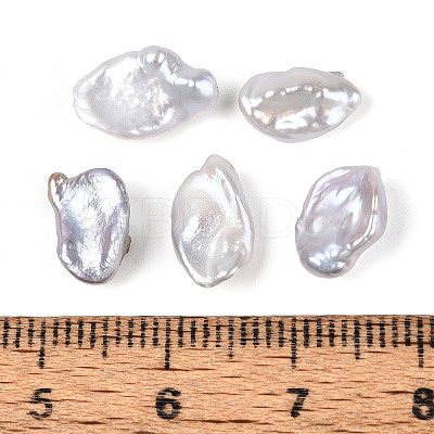 Natural Baroque Keshi Pearl Beads LS-PEAR-N020-S18-1