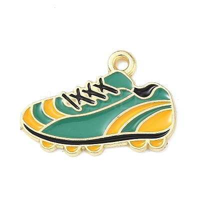 Alloy Enamel Pendants ENAM-I075-01G-04-1