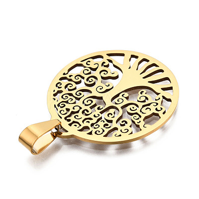 201 Stainless Steel Pendants STAS-T046-JN269-2-1