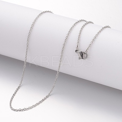 Non-Tarnish 304 Stainless Steel Necklace LS-MAK-K004-15P-1