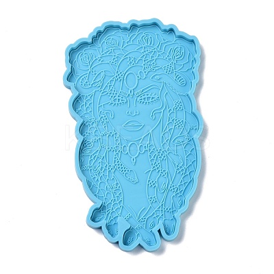 DIY Cup Mat Silicone Statue Molds DIY-C012-03-1