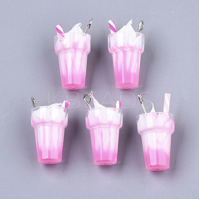 Resin Pendants X-CRES-S359-19-1