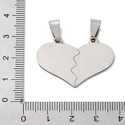 201 Stainless Steel Pendants STAS-Q342-51P-1
