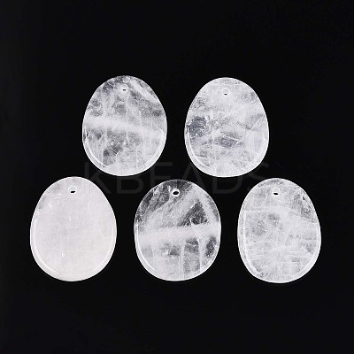 Natural Quartz Crystal Pendants G-N349-07E-1