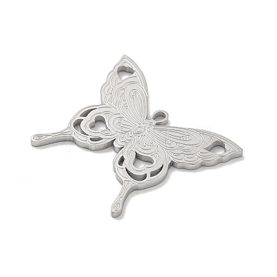 304 Stainless Steel Pendants STAS-M067-02P-1