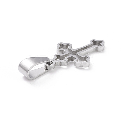 Non-Tarnish 304 Stainless Steel Pendants STAS-L216-26P-1