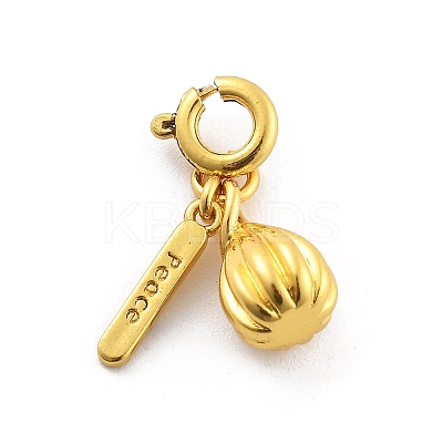 Brass Fruits Pendant Decoration LS-HJEW-P020-01H-G-1