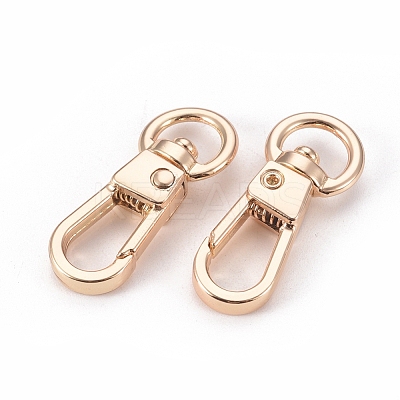 Alloy Swivel Clasps LS-PALLOY-WH0070-29G-1