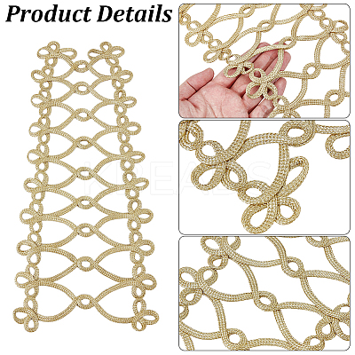 1Pc Polyester Dress Trim FIND-CY0002-05B-1