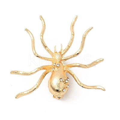 Halloween Alloy Rhinestone Brooches for Clothes LS-JEWB-P049-01G-1