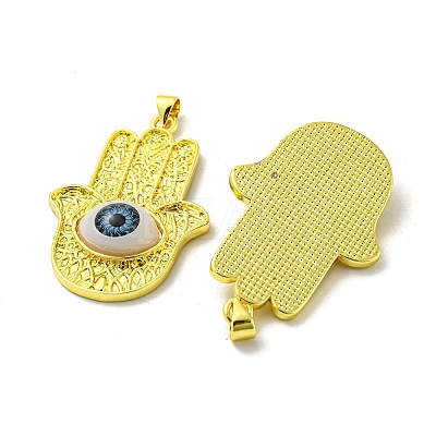 Real 18K Gold Plated Brass Pendants KK-L209-001G-05-1