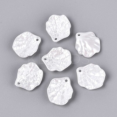 ABS Plastic Imitation Pearl Pendants KY-T041-10-1