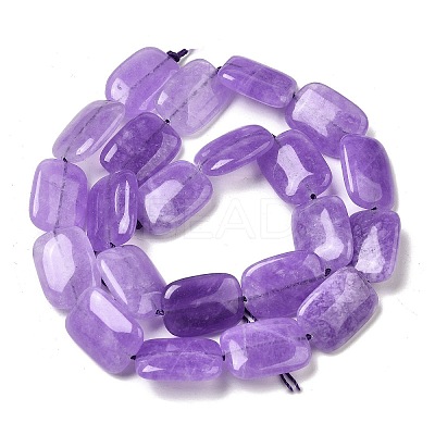 Natural Dyed Malaysia Jade Beads Strands G-B137-B02-01B-1