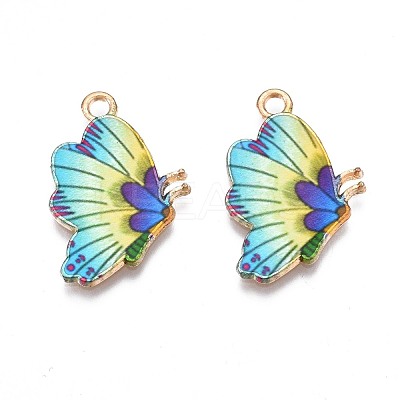 Printed Alloy Pendants PALLOY-N168-003D-1