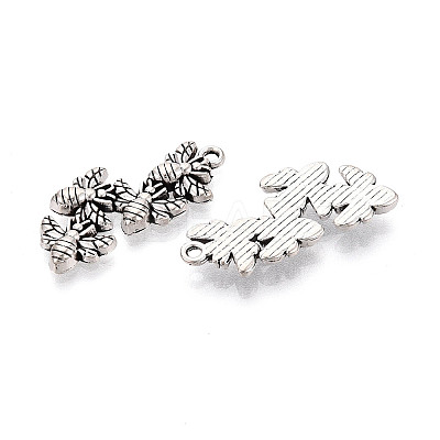 Tibetan Style Alloy Pendants TIBE-N014-33AS-1