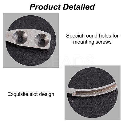 201 Stainless Steel Handheld Detacher Hook Key FIND-WH0038-78P-1
