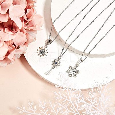 Trendy Unisex 304 Stainless Steel Cable Chain Necklaces STAS-UN0003-39P-1