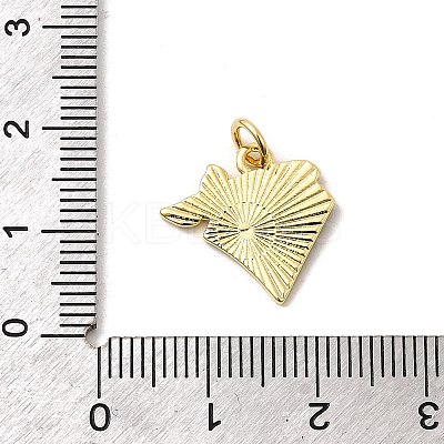West Cowboy Brass Enamel Pendants KK-A268-04D-G-1