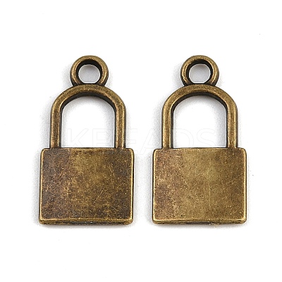 Tibetan Style Alloy Pendants TIBE-B003-12AB-1
