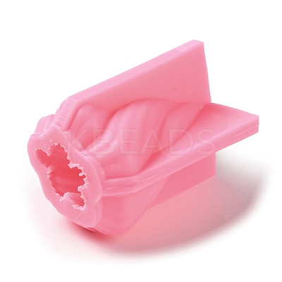 Spiral Cone Geometry Scented Candle Silicone Molds DIY-G106-01F-1