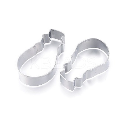 Tarnish Resistant 304 Stainless Steel Christmas Cookie Cutters LS-DIY-E012-63-1