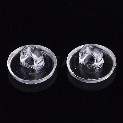 Transparent AS Plastic Charm Base Settings X-FIND-T064-011-1