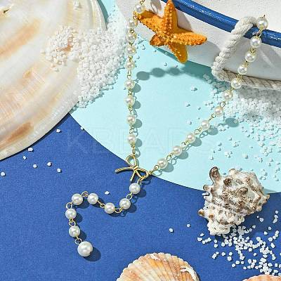 304 Stainless Steel Charms Necklace NJEW-JN04916-1