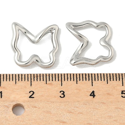 304 Stainless Steel Butterfly Linking Rings STAS-L293-10P-1