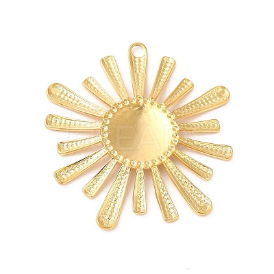 Ion Plating(IP) 304 Stainless Steel Pendants STAS-L268-007G-1