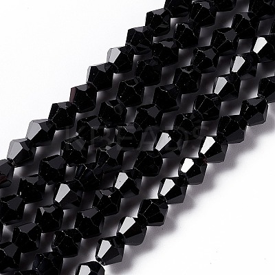 Imitation Austrian Crystal 5301 Bicone Beads GLAA-S026-6mm-10-1