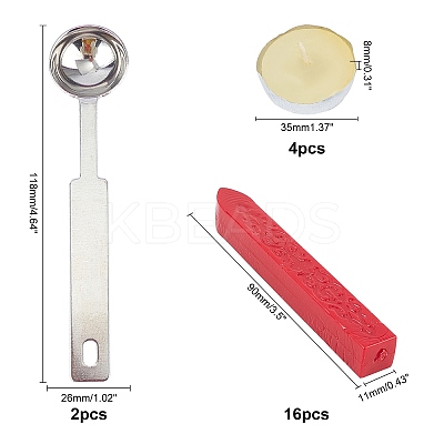 DIY Retro Vintage Wax Seal Making Kits DIY-CP0001-85-11-1