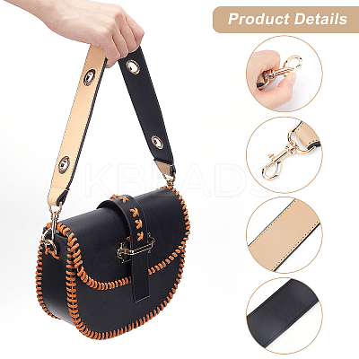 Imitation PU Leather Bag Straps DIY-WH0304-025A-1