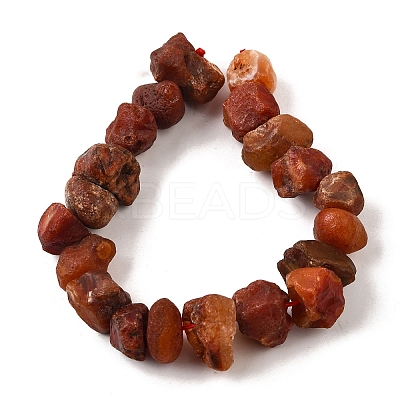 Natural Carnelian Beads Strands G-I283-F09-1