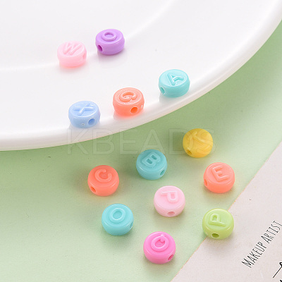 Opaque Acrylic Beads X-MACR-S373-28A-1
