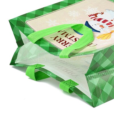 Christmas Theme Laminated Non-Woven Waterproof Bags LS-ABAG-B005-02B-03-1