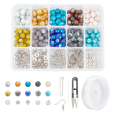 DIY Earring & Bracelets Making Kits DIY-SC0013-27-1