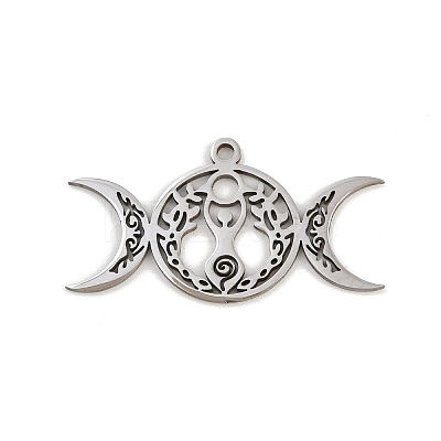 201 Stainless Steel Pendants LS-STAS-I344-04P-1