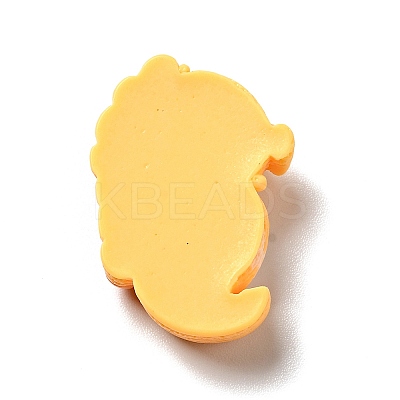 Ocean Theme Opaque Resin Cabochons RESI-B012-05C-1